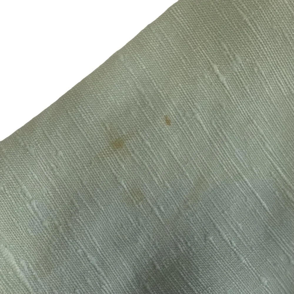 VINTAGE 1950s Josie Shield Mint Green‎ Shantung Fit & Flare Dress Midcentury S - Picture 12 of 15